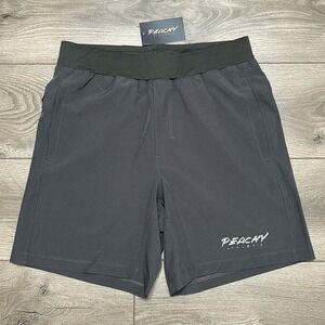 Peachy‎ Athletic 7" Kenesis Compression Liner Training Shorts Gray Size Medium